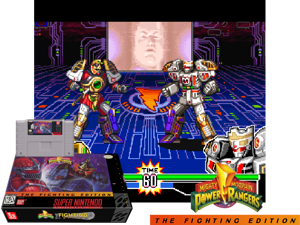 Mighty Morphin Power Rangers - The Fighting Edition (U) [h1] Cover